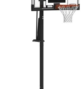 **Lifetime Adjustable Basketball Hoop for Home Gym (54-Inch Polycarbonate)** | **Lifetime Adjustable Basketball Hoop