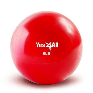Yes4All Weighted Toning Balls for Exercise and Pilates, Yoga Fitness Balls for Balancing and Flexibility Training |