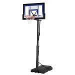 Lifetime 51550 Courtside Portable Basketball Hoop for Home Gym Played by Families in the Yard