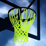 Luminous Portable Nightlight Basketball Net for Outdoor Sports Enthusiasts | Sun Powered Luminous Nightlight Basketb