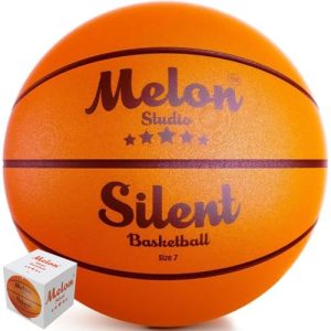 Quiet Silent Basketball | Size 7 (29.5") Airless Foam Ball