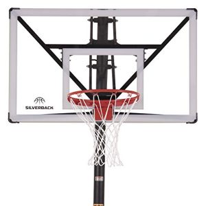 NXT 54" and NXT 60" In-Ground Basketball Hoops - Adjustable-Height Goal Backboard for Kids and Adults - Backyard Bask