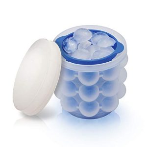 Ice Genie New & Improved Original Ice Cube Maker - BPA-Free, Dishwasher Safe, Larger Cubes | Ice Genie New & Improve
