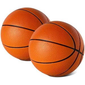 5" Foam Mini Basketball for Over The Door Basketball Hoop | Safe & Quiet Basketball for Kids and Adults | 5" Foam Mi