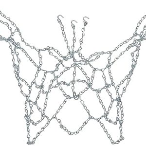 Heavy Duty Galvanized Steel Chain Basketball Net for Durable Performance and Competitive Play, Suitable for Professio