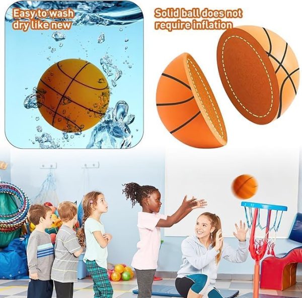 Silent Basketball for Youth: Quiet Dribbling Training Ball Gift