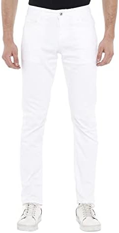 Cipo & Baxx Herren Jeans - Straight Fit mit modischen Waschungen, Nähten & Used-Look Details - Regular Denim - Trendige