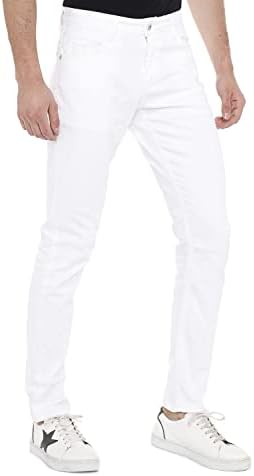 Cipo & Baxx Herren Jeans - Straight Fit mit modischen Waschungen, Nähten & Used-Look Details - Regular Denim - Trendige