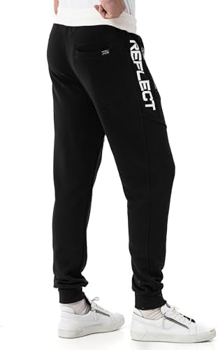 Cipo & Baxx Herren Jogginghose Series - Bequeme Freizeithose mit sportlichem Schnitt und modischem Design für Alltagsgeb