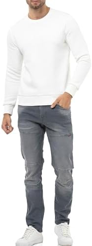 Cipo & Baxx Herren Sweatshirt Series – Stylischer Pullover im Modernen Streetwear Look – Bequemer Sweater für Alltag & F