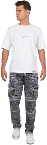 Cipo & Baxx Herren Jeans - Stylische Denim-Mode mit Slim-Fit & Regular-Fit für Individualisten im Bikerstyle!