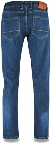 JEEL Herren-Jeans - Regular-Fit Straight-Cut - Stretch - Basic Washed - OEKO-TEX Standard 100