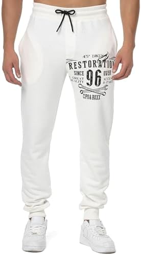 Cipo & Baxx Herren Jogginghose Series - Bequeme Freizeithose mit sportlichem Schnitt und modischem Design für Alltagsgeb