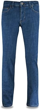 JEEL Herren-Jeans - Regular-Fit Straight-Cut - Stretch - Basic Washed - OEKO-TEX Standard 100