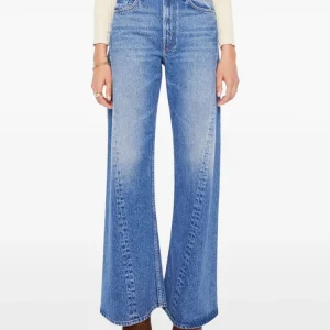 Cipo & Baxx Damen-Schlagjeans – Retro-Stil, schmeichelhafte Passform, bequemer Stretch