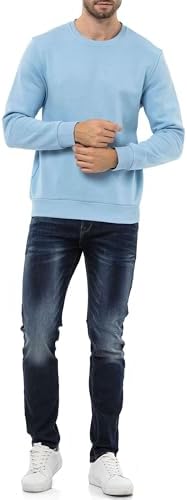 Cipo & Baxx Herren Sweatshirt Series – Stylischer Pullover im Modernen Streetwear Look – Bequemer Sweater für Alltag & F