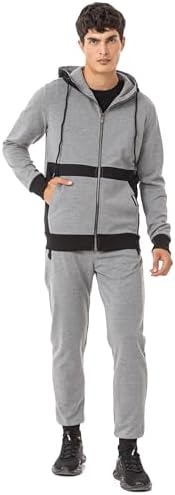 Cipo & Baxx Herren Jogginganzug Series – Zweiteiliges Set aus Kapuzenjacke und Jogginghose für Sport- und Casual-User im