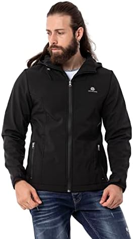 Stylische Winterjacke Herren Cipo & Baxx Series | Warme Winterjacke Herren Cipo & Baxx Series abnehmbarer Kapuze | Func