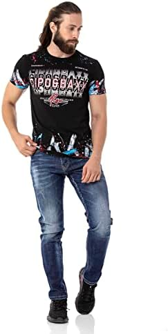 Cipo & Baxx Herren Stretch Jeanhose Slim Fit Trendig und bequem | Cipo & Baxx Männer Stretch Jeanshosen Slim Fit Premiu