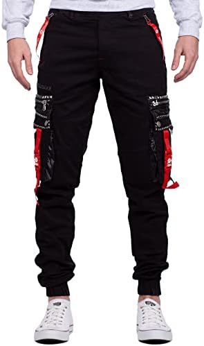 Cipo & Baxx Herren Jogginghose Extravagant Flachصدقemption