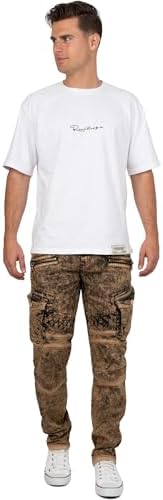 Cipo & Baxx Herren Jeans - Stylische Denim-Mode mit Slim-Fit & Regular-Fit für Individualisten im Bikerstyle!