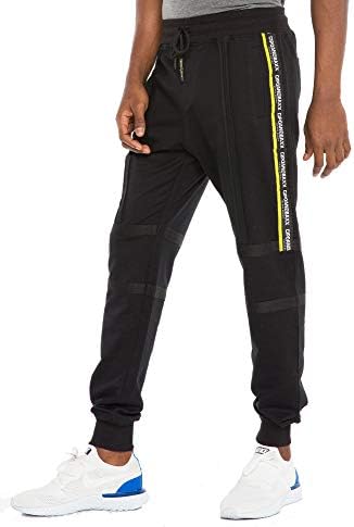 Cipo & Baxx Herren Jogginghose Series - Bequeme Freizeithose mit sportlichem Schnitt und modischem Design für Alltagsgeb