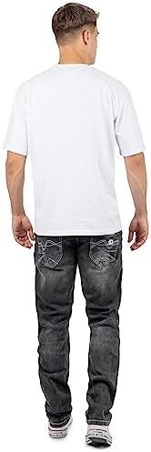 Cipo & Baxx Herren Jeans Regular Fit & Slim Fit – Stylischer Used Look Jeans für Männer | Blue & Black Jeans für Alltag – Bild 44