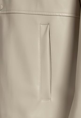 Redbridge Herren Kunst-Lederjacke für den Übergangssaison | Redbridge Männer Jacke Kunst-Lederqualität optimaler Wärmei