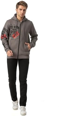 Cipo & Baxx Herren Sweatjacke Hoodie Serie - Stylischer Pullover im Modernen Casual Streetwear Stil für den Alltag, Frei