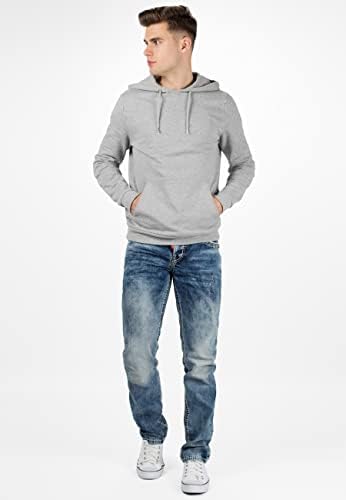 Cipo & Baxx Herren Jeans - Stilvolle Regular-Fit Denim mit Kontrastnähten | Bequeme & Modische Jeans für Männer | Stone-