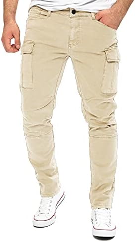 Yazubi Jayden Herren Cargo Hose BaumwollCargoJeans SommerComfortStretchSicherheitSGPS1012