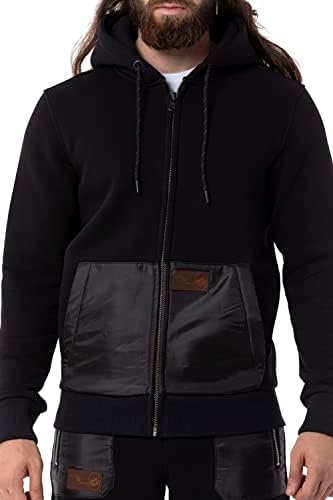 Cipo & Baxx Herren Jogginganzug Series – Zweiteiliges Set aus Kapuzenjacke und Jogginghose für Sport- und Casual-User im