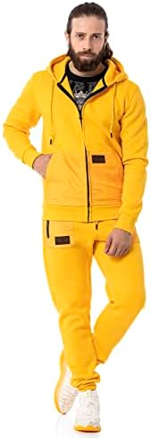 Cipo & Baxx Herren Jogginganzug Series – Zweiteiliges Set aus Kapuzenjacke und Jogginghose für Sport- und Casual-User im
