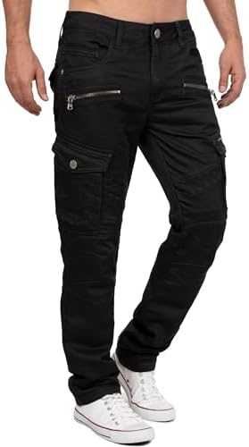 Cipo & Baxx Herren Jeans – Stylische Stonewashed & Used-Effekte | hohem markanten Details | Regular & Slim Fit für Männe