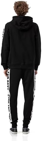 Cipo & Baxx Herren Jogginganzug Series – Zweiteiliges Set aus Kapuzenjacke und Jogginghose für Sport- und Casual-User im