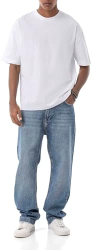 3er Pack Oversized T-Shirts – Classisches Baumwoll-Basic-Shirt – Kurzarm, Rundhals – Ideal für Den-tags, Freizeit & Stre