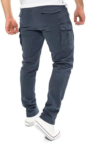 Yazubi Jayden Herren Cargo Hose BaumwollCargoJeans SommerComfortStretchSicherheitSGPS1012