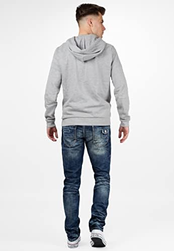 Cipo & Baxx Herren Jeans - Stilvolle Regular-Fit Denim mit Kontrastnähten | Bequeme & Modische Jeans für Männer | Stone-