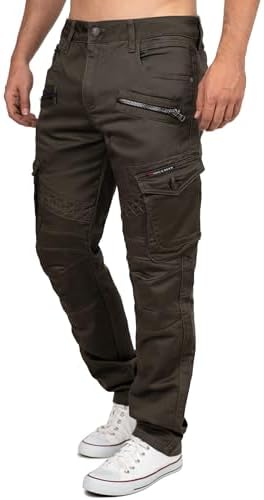 Cipo & Baxx Herren Jeans – Stylische Stonewashed & Used-Effekte | hohem markanten Details | Regular & Slim Fit für Männe