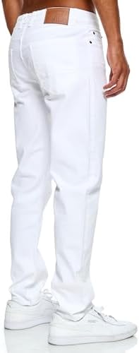 JEEL Herren-Jeans - Regular-Fit Straight-Cut - Stretch - Basic Washed - OEKO-TEX Standard 100