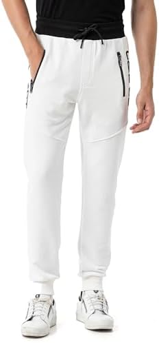 Cipo & Baxx Herren Jogginghose Series - Bequeme Freizeithose mit sportlichem Schnitt und modischem Design für Alltagsgeb