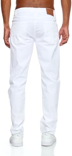 JEEL Herren-Jeans - Regular-Fit Straight-Cut - Stretch - Basic Washed - OEKO-TEX Standard 100