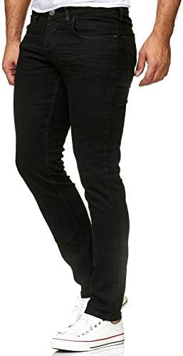 Reslad Jeans-Herren Slim Fit Basic Style Stretch-Denim Jeggings RS-2063