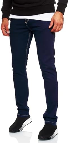 Premium Herren StretchSlim Fit Jeanshose Basics Cotton-Stretch Streetwear | Premium StretchSlim Fit Jeanshose für Herre
