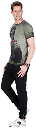 Cipo & Baxx Herren Jeans Hose Look Röhrenjeans Straight Fit Kontrastnähte Trendyhose | Cipo & Baxx Herren Jeans Hose Us