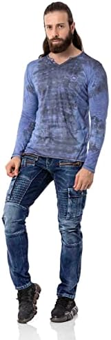 Cipo & Baxx Herren Sweatshirt Series – Stylischer Pullover im Modernen Streetwear Look – Bequemer Sweater für Alltag & F