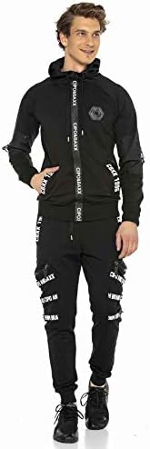 Cipo & Baxx Herren Jogginghose Series - Bequeme Freizeithose mit sportlichem Schnitt und modischem Design für Alltagsgeb