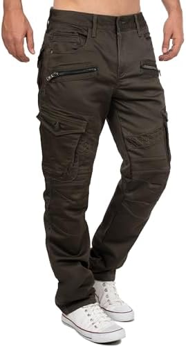 Cipo & Baxx Herren Jeans – Stylische Stonewashed & Used-Effekte | hohem markanten Details | Regular & Slim Fit für Männe