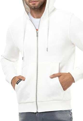 Cipo & Baxx Herren Sweatjacke Hoodie Serie - Stylischer Pullover im Modernen Casual Streetwear Stil für den Alltag, Frei