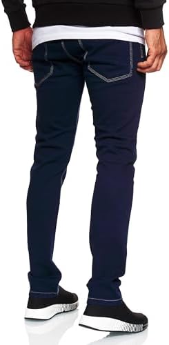 Premium Herren StretchSlim Fit Jeanshose Basics Cotton-Stretch Streetwear | Premium StretchSlim Fit Jeanshose für Herre